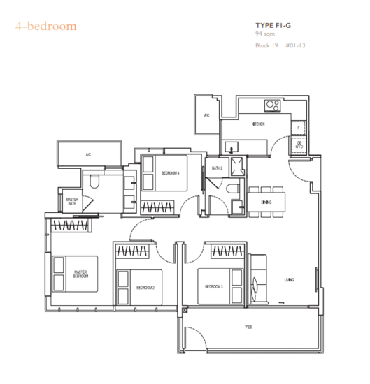 View at Kismis - Floor Plan