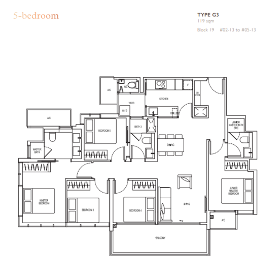 View at Kismis - Floor Plan