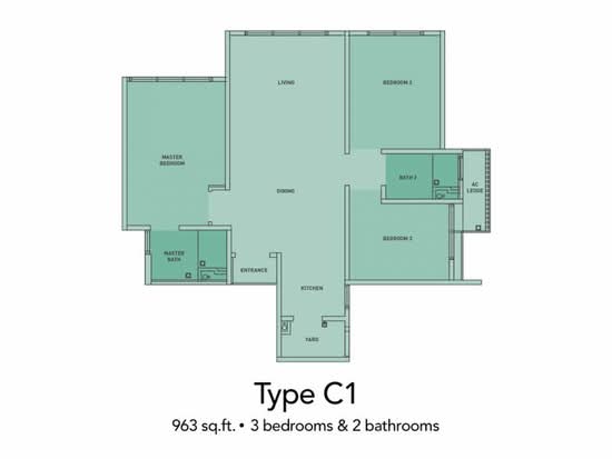 The Clio 2 Residences - Floor Plan - iProperty.com.my