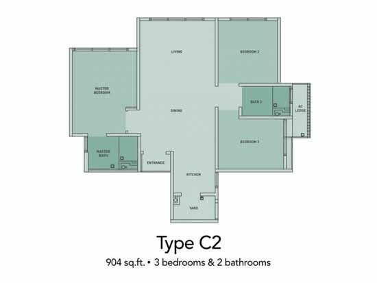 The Clio 2 Residences - Floor Plan - iProperty.com.my