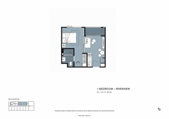 Chapter Charoennakhon–Riverside - Floor Plan