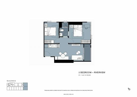 Chapter Charoennakhon–Riverside - Floor Plan