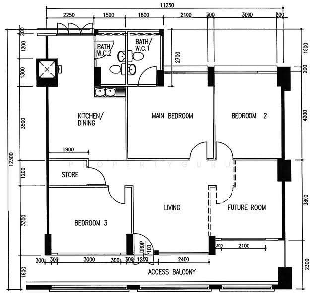 266 Bishan Street 24, 266 Bishan Street 24, Ang Mo Kio / Bishan / Thomson, 4 Bedrooms, 1,163 sqft, HDB Flat For Sale, by Martin Ong, 500294766 - 2D - PropertyGuru.com.sg