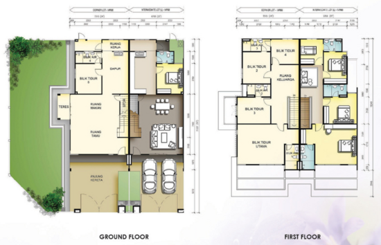 Taman Mutiara Rini - Floor Plan - iProperty.com.my