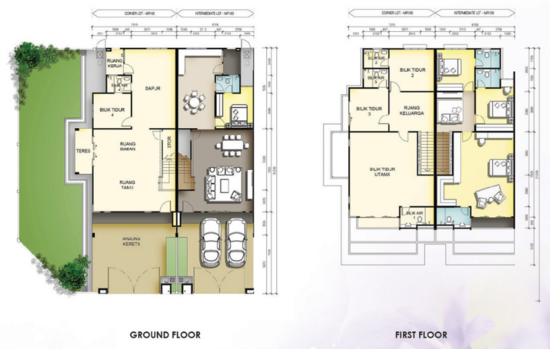 Taman Mutiara Rini - Floor Plan - iProperty.com.my