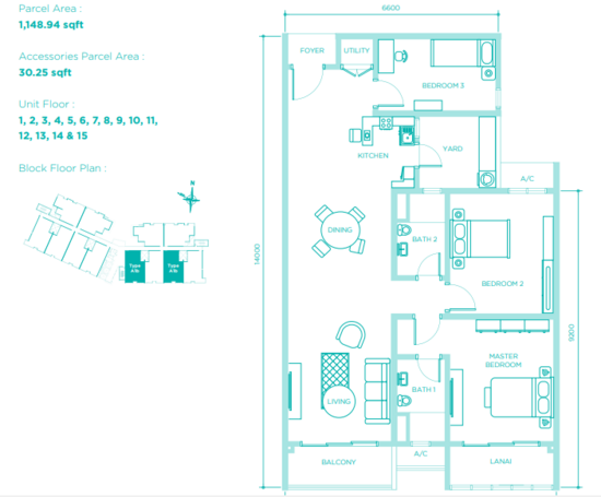 Resilion Residence - Floor Plan - iProperty.com.my