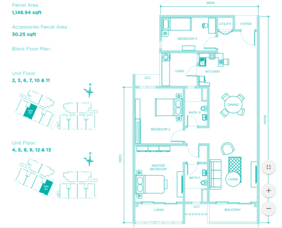 Resilion Residence - Floor Plan - iProperty.com.my