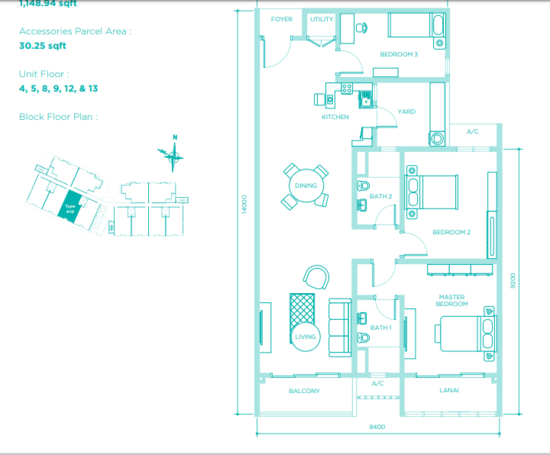 Resilion Residence - Floor Plan - iProperty.com.my
