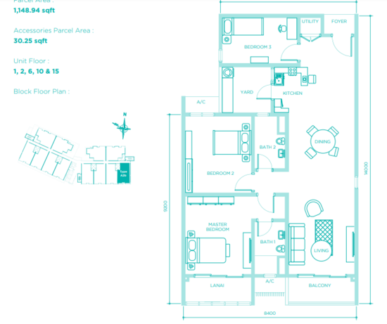 Resilion Residence - Floor Plan - iProperty.com.my