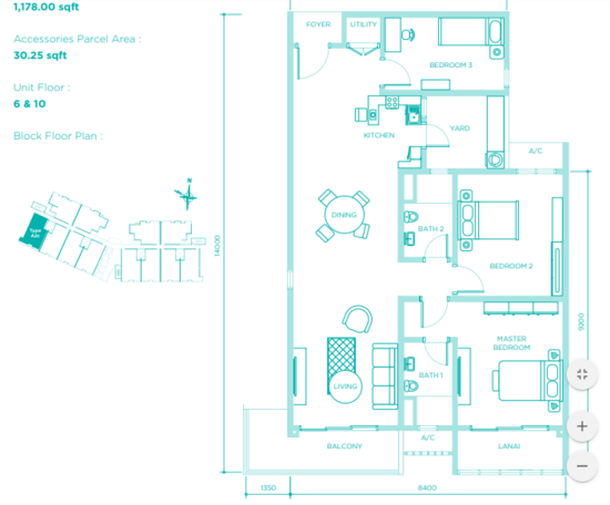 Resilion Residence - Floor Plan - iProperty.com.my