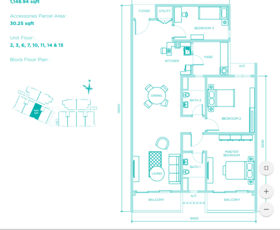 Resilion Residence - Floor Plan - iProperty.com.my