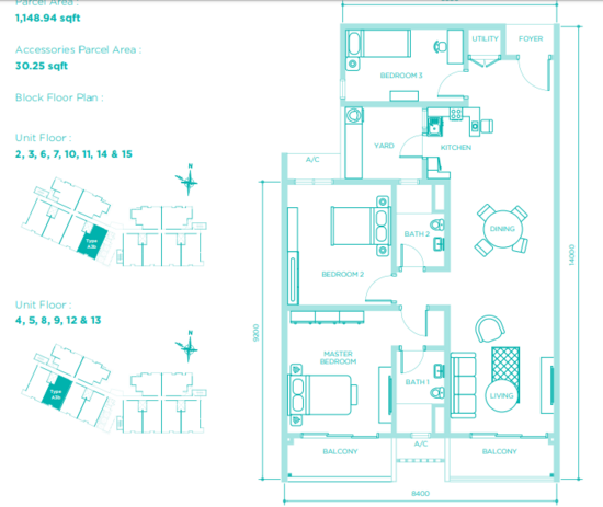 Resilion Residence - Floor Plan - iProperty.com.my