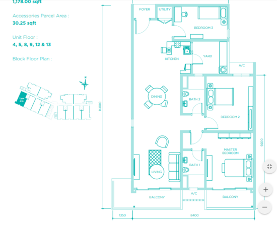 Resilion Residence - Floor Plan - iProperty.com.my