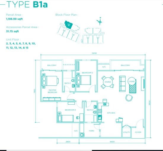 Resilion Residence - Floor Plan - iProperty.com.my