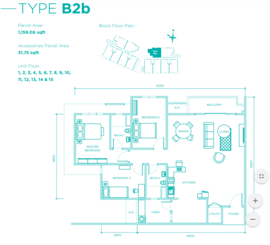 Resilion Residence - Floor Plan - iProperty.com.my