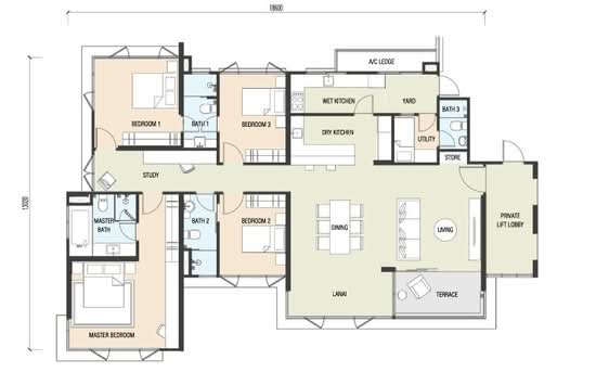 Sanjung Residence @ Segambut - Floor Plan - iProperty.com.my