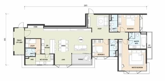 Sanjung Residence @ Segambut - Floor Plan - iProperty.com.my