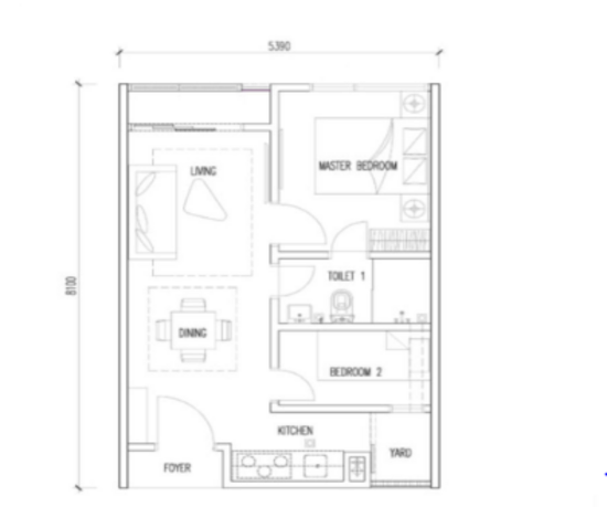 M Suite @ Desa Park North - Floor Plan - iProperty.com.my