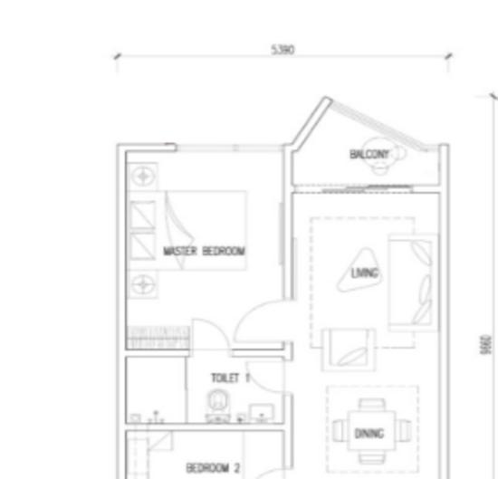 M Suite @ Desa Park North - Floor Plan - iProperty.com.my