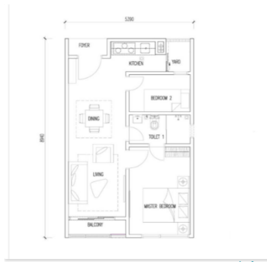 M Suite @ Desa Park North - Floor Plan - iProperty.com.my
