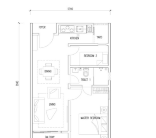 M Suite @ Desa Park North - Floor Plan - iProperty.com.my