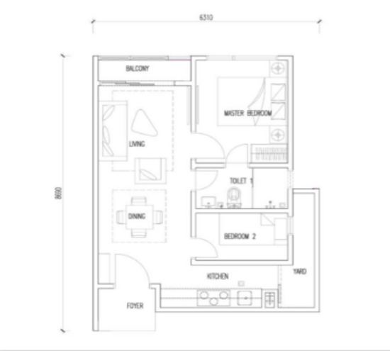 M Suite @ Desa Park North - Floor Plan - iProperty.com.my