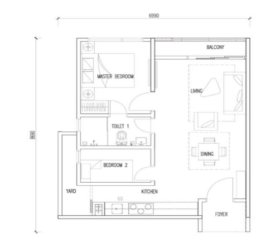 M Suite @ Desa Park North - Floor Plan - iProperty.com.my