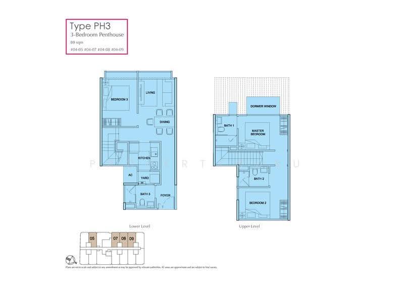 183 Longhaus, 183 Upper Thomson Road, Ang Mo Kio / Bishan / Thomson, 3 Bedrooms, 947 sqft, Condominium For Sale, by Ritchie Li, 500283833 - 2D - PropertyGuru.com.sg