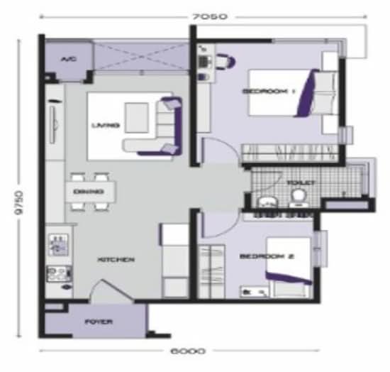 Tiara Imperio Residence - Floor Plan - iProperty.com.my