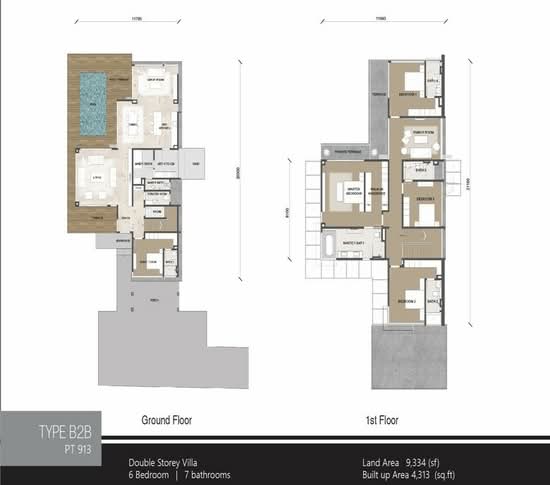 The Villa @ Enstek - Floor Plan - iProperty.com.my