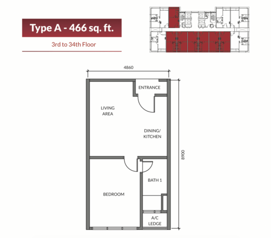 Parisien Tower - Floor Plan - iProperty.com.my