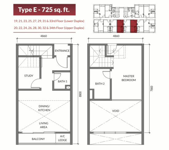 Parisien Tower - Floor Plan - iProperty.com.my