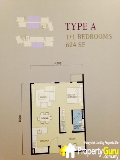 The Suave Residences @ Subang Jaya - Floor Plan - iProperty.com.my