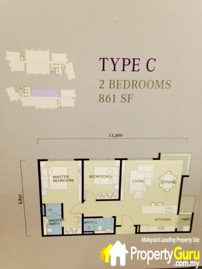 The Suave Residences @ Subang Jaya - Floor Plan - iProperty.com.my