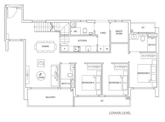 Infini at East Coast - Floor Plan