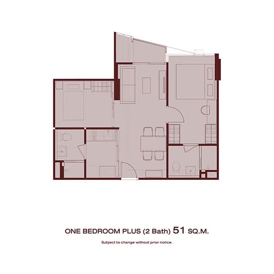 Quintara Arte Sukhumvit 52 - Floor Plan