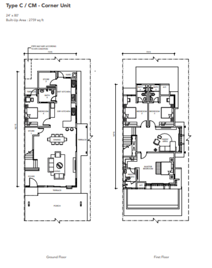 Semanea Hills - Phase H1A & H1B - Floor Plan - iProperty.com.my