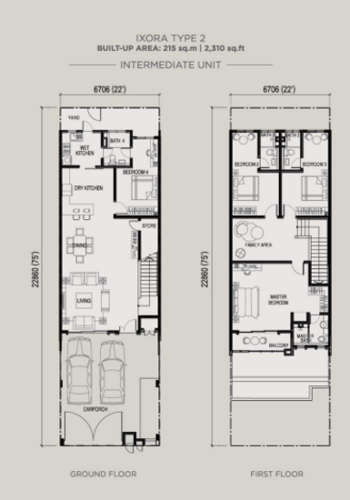 Ixora Residences @ Bandar Seri Coalfields - Floor Plan - iProperty.com.my