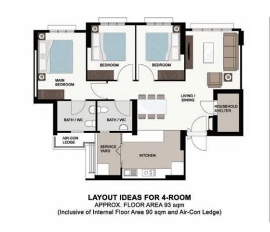108B Canberra Walk - Floor Plan
