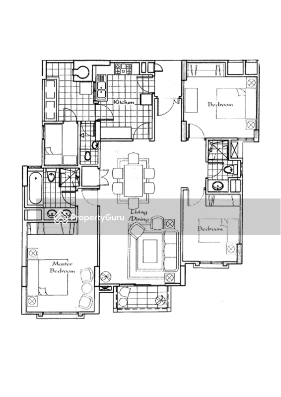 Aspen Heights, 263 River Valley Road, 3 Bedrooms, 1324 sqft, Condos