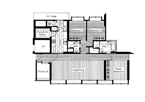 1 Moulmein Rise - Floor Plan