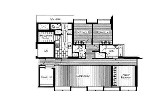 1 Moulmein Rise - Floor Plan