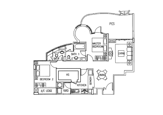 Adam Park Condominium - Floor Plan