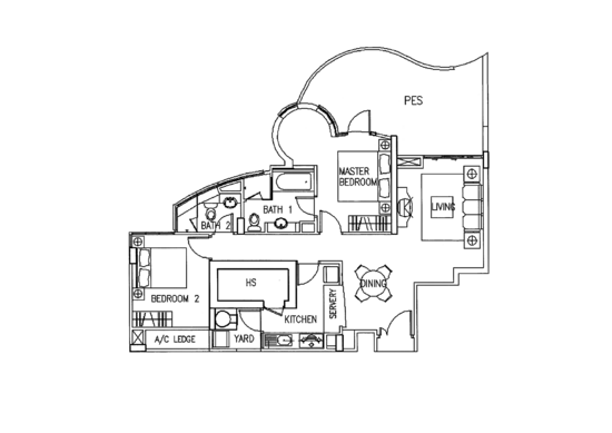 Adam Park Condominium - Floor Plan