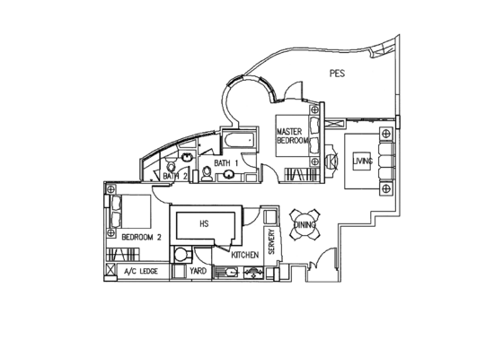 Adam Park Condominium - Floor Plan