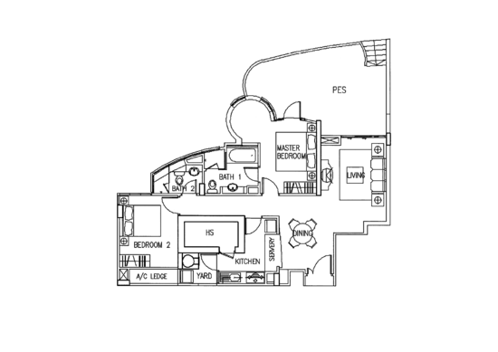 Adam Park Condominium - Floor Plan