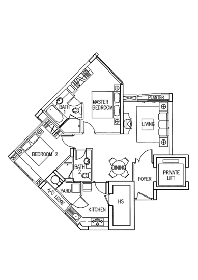 Adam Park Condominium - Floor Plan
