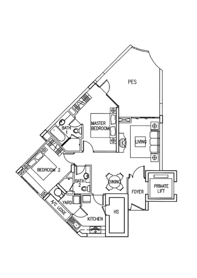 Adam Park Condominium - Floor Plan