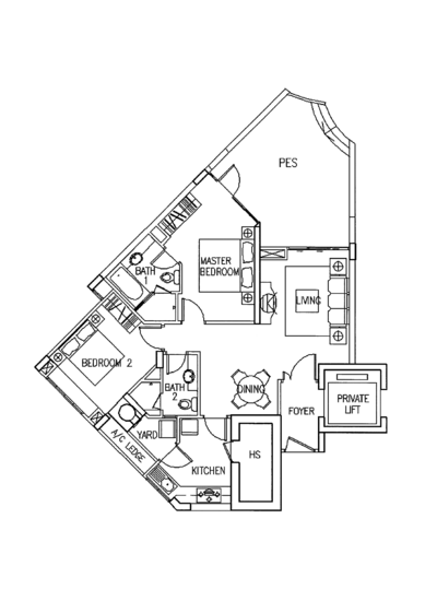 Adam Park Condominium - Floor Plan