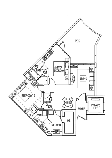 Adam Park Condominium - Floor Plan
